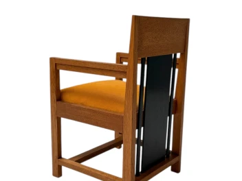 Two Art Deco Modernist High Back Armchairs by Cor Alons, 1927